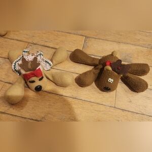 Rodney and rhonda christmas plush vintage